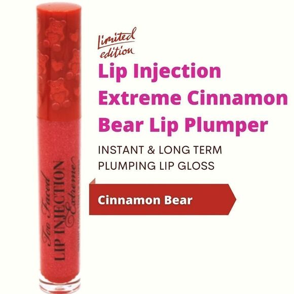 Too Faced Cinnamon Bear Lip Injection Extreme Plumping Gloss - Picture 3 of 16